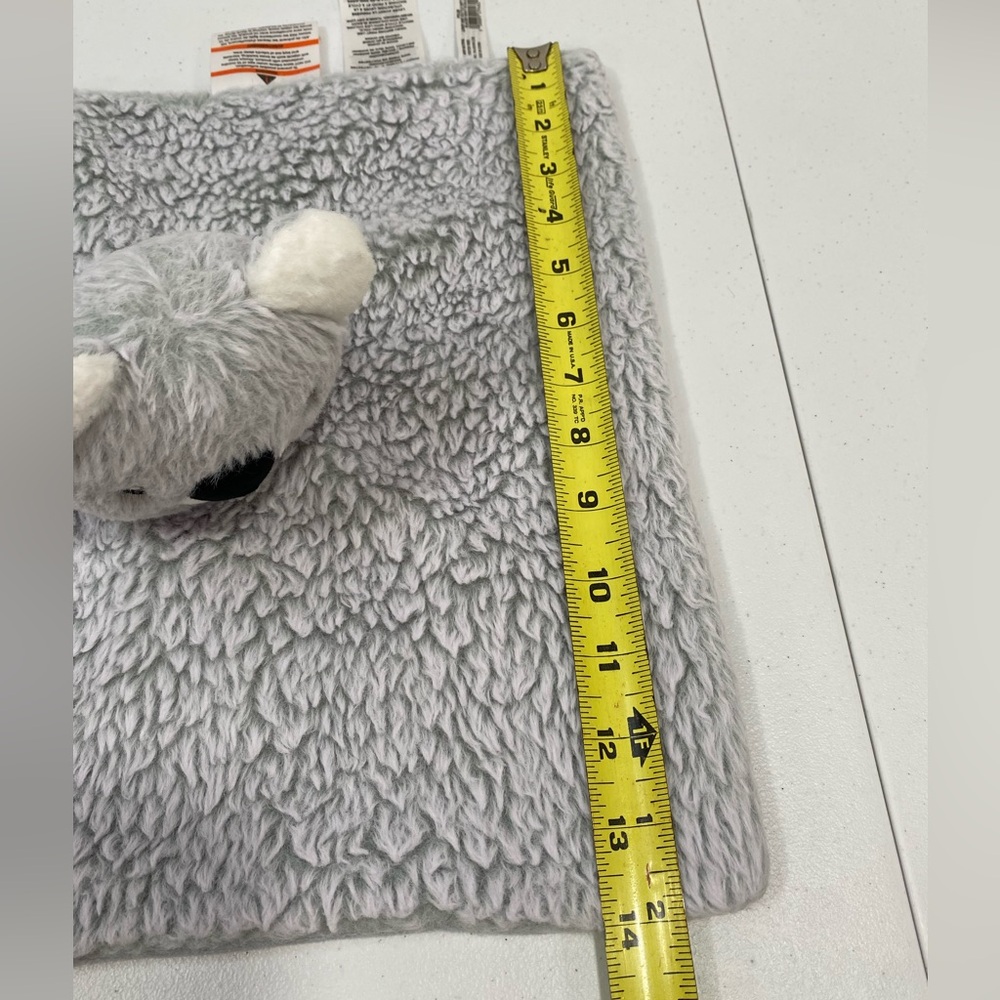 UGG Lovey Polar Glacier Gray Koala Bear Plush Baby Toddler Security Blanket - Picture 11 of 11